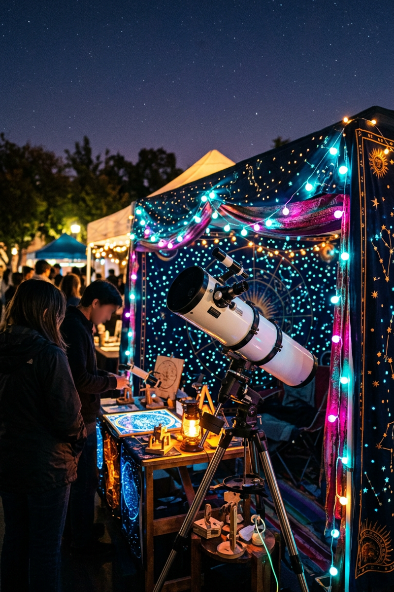 Booth photo for Astronomy Circle